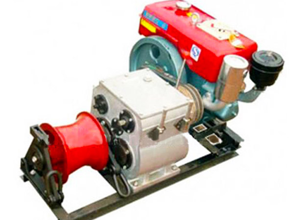 diesel vessel winch