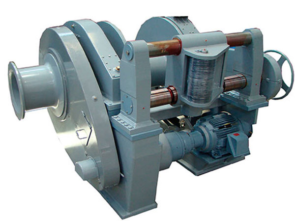 electric vessel winch