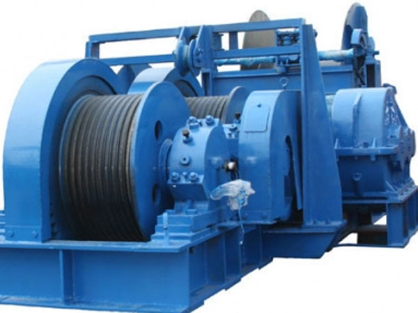 Sinma hydraulic slipway winch