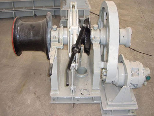 Hydraulic anchor winch supplied by Sinma