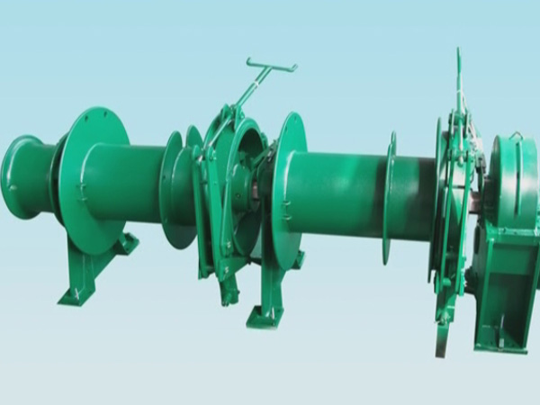 Double drum mooring windlass provided by Sinma