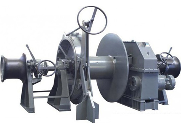 Single drum hydraulic mooring winch for sale