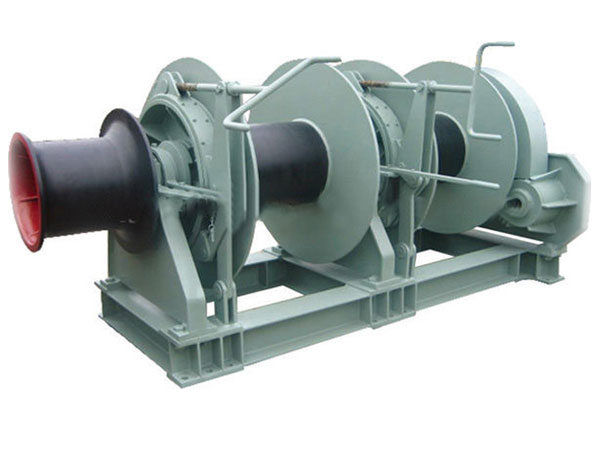Quality double drum mooring winch