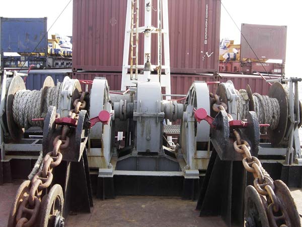 Double gypsy combine winch for sale