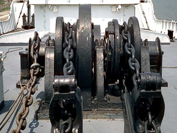 Double gypsy ship winch for sale