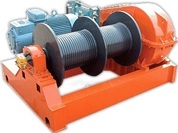 Quality double drum winch 