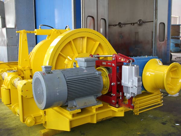 Electric towing winches supplied by Sinma with good quality