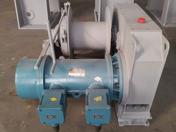 Explosion proof mooring winch for sale